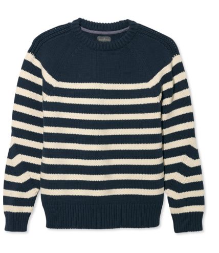 Signature Maritime Stripe Sweater, Crewneck | Free Shipping at L.L.Bean.
