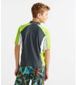 Boys' Sun-and-Surf Shirt, Short-Sleeve Colorblock