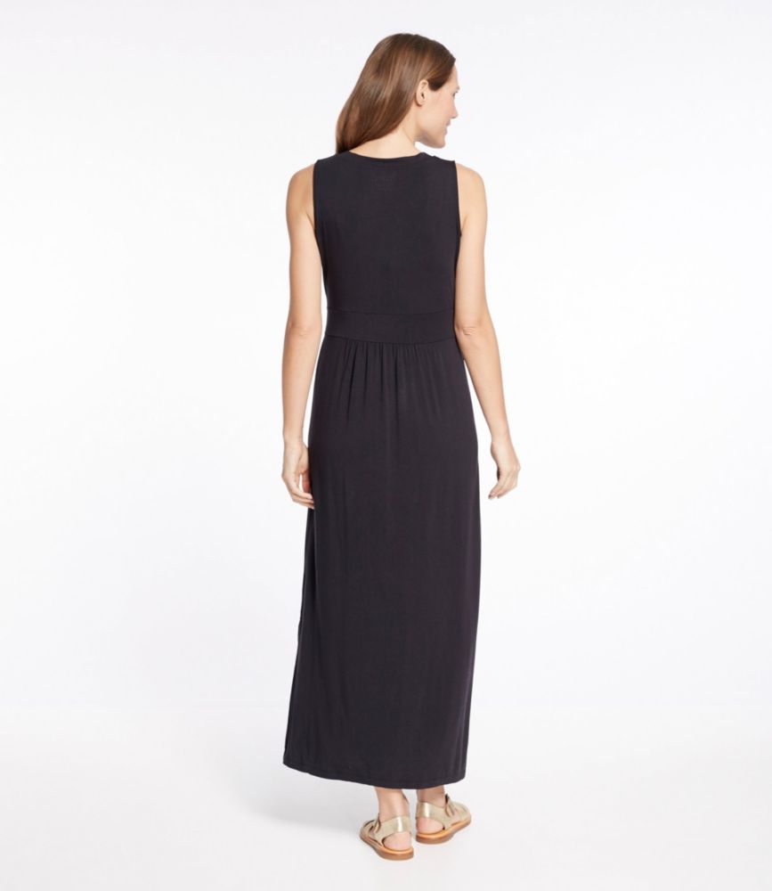 llbean maxi dress