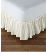 Gathered Cotton Bed Skirt
