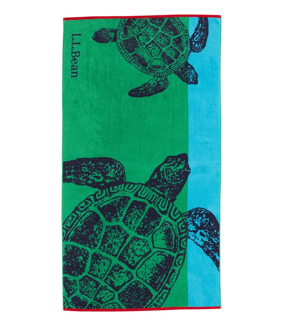 Seaside Beach Towel, Turtles