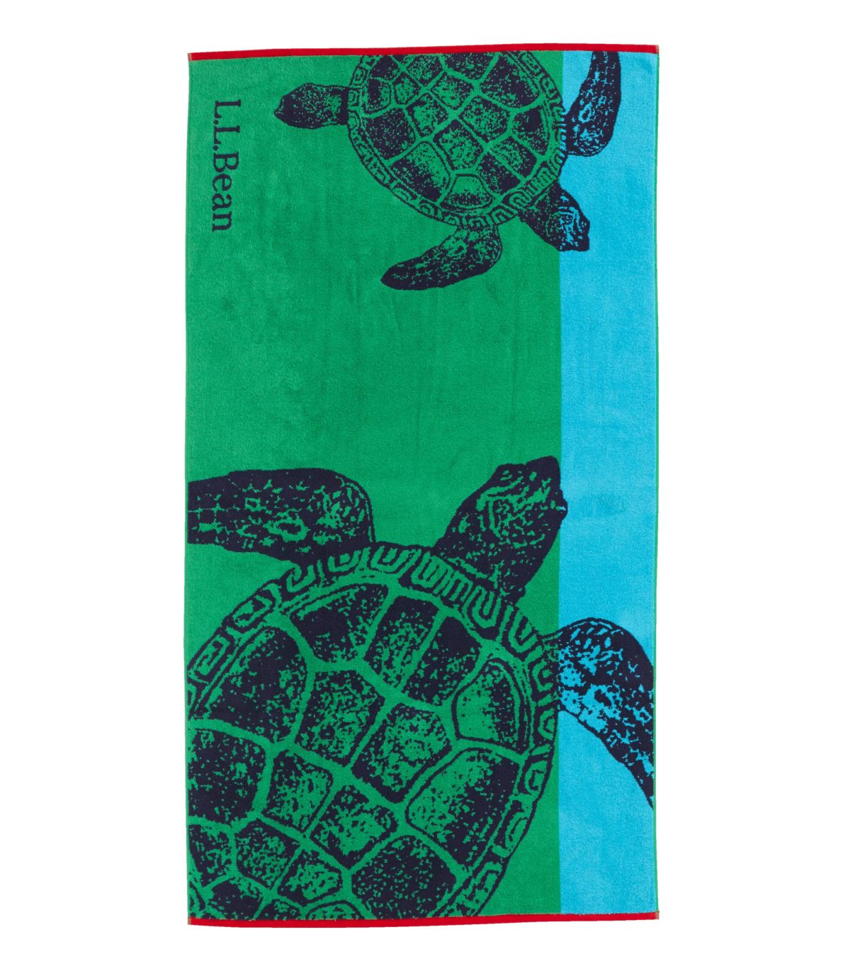 Seaside Beach Towel, Turtles at L.L. Bean