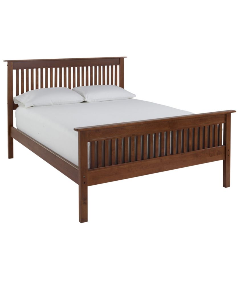 Wooden Slat Bed Beds At L Bean, Ll Bean Metal Bed Frame