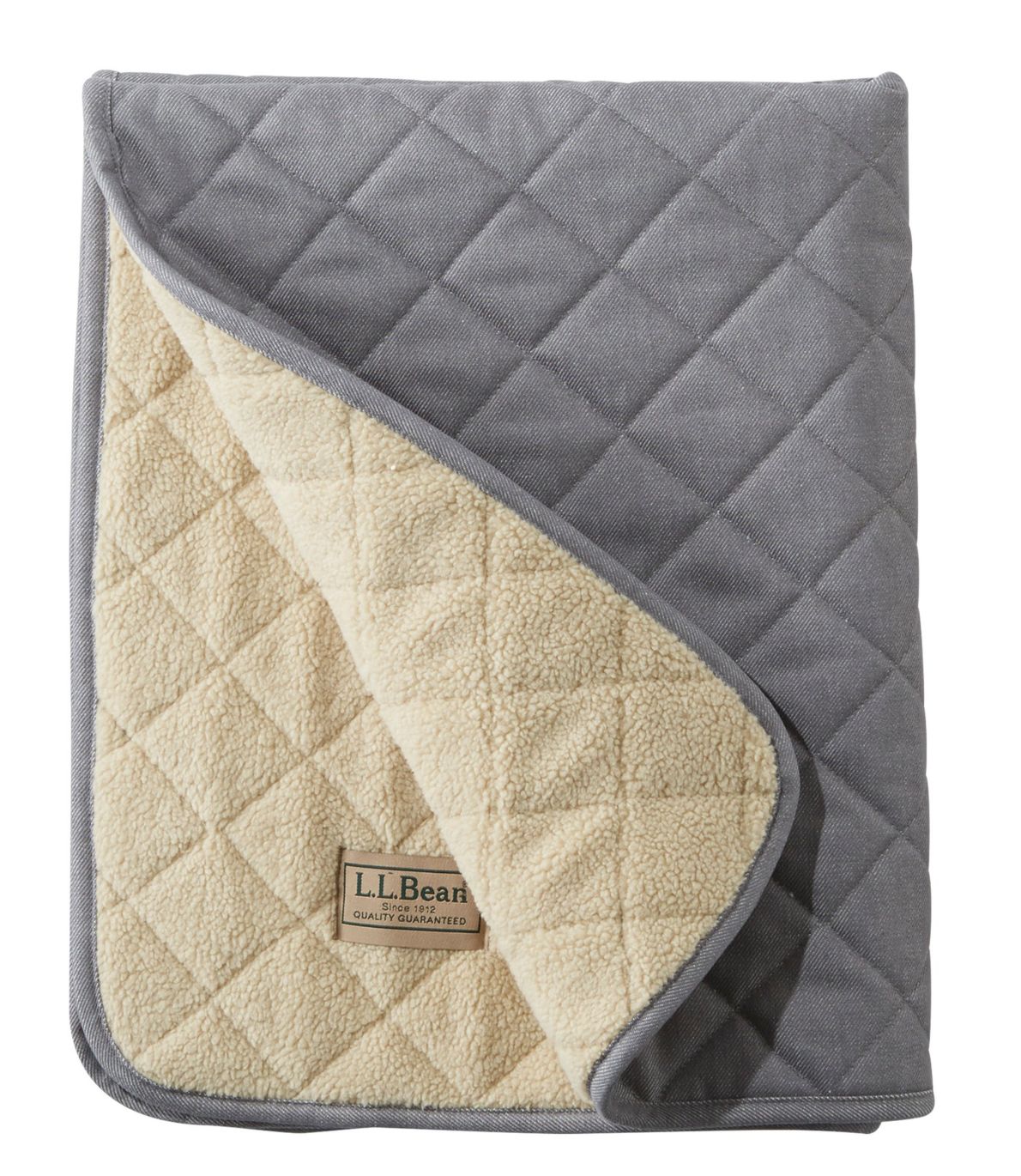 Rugged Quilted Dog Blanket at L.L. Bean