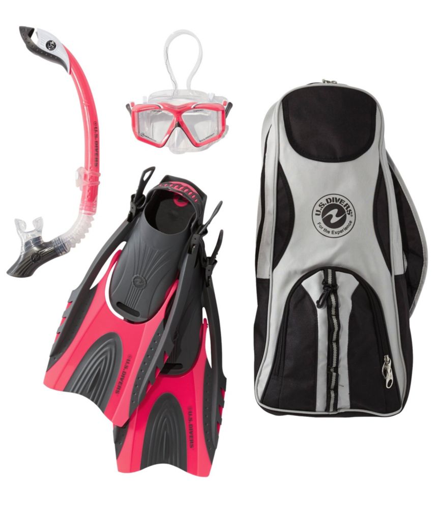 Adults' US Divers Snorkeling Set