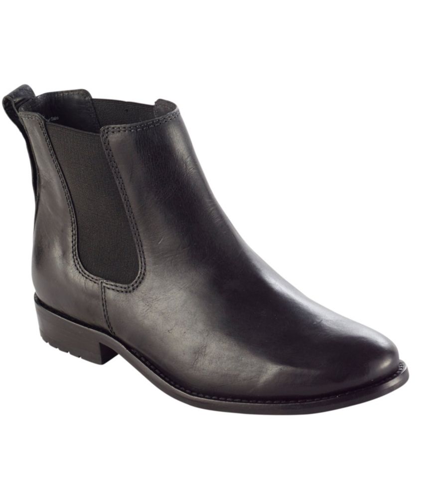 leather chelsea boots women