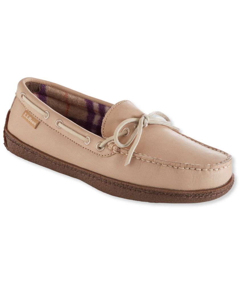 ll bean leather slippers
