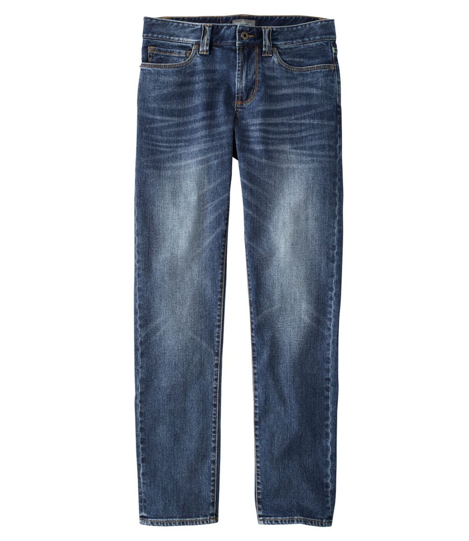 Men's Signature Jeans with Stretch, Slim Straight | Jeans at L.L.Bean