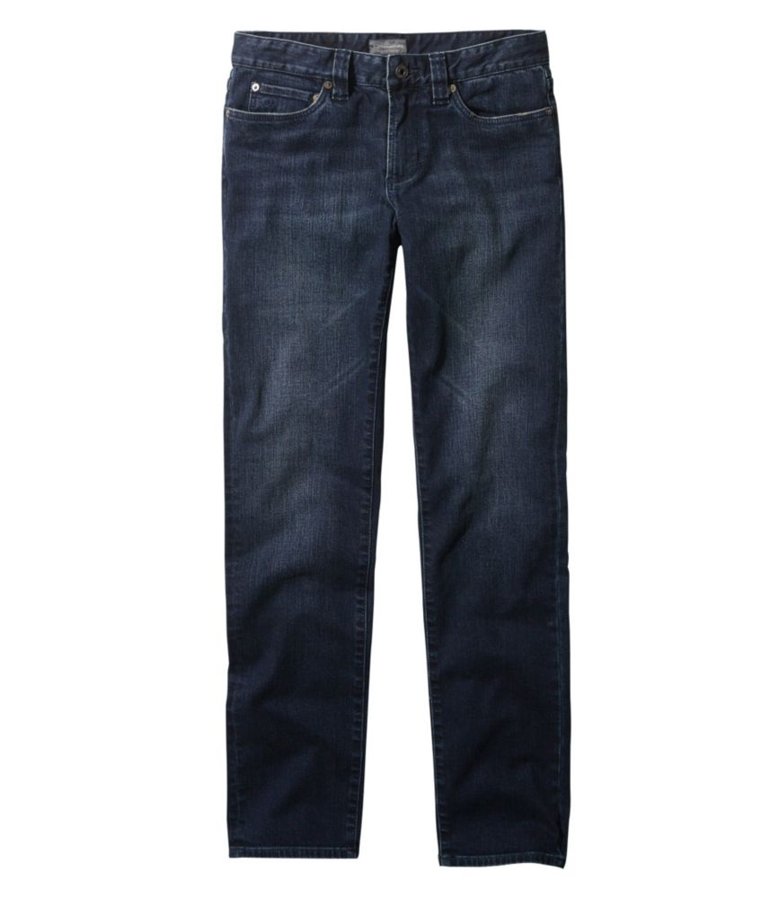 Men's Signature Five-Pocket Jeans with Stretch, Slim Straight, , small image number 5