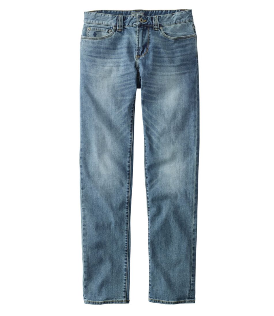 Men's Signature Five-Pocket Jeans with Stretch, Slim Straight | Pants ...