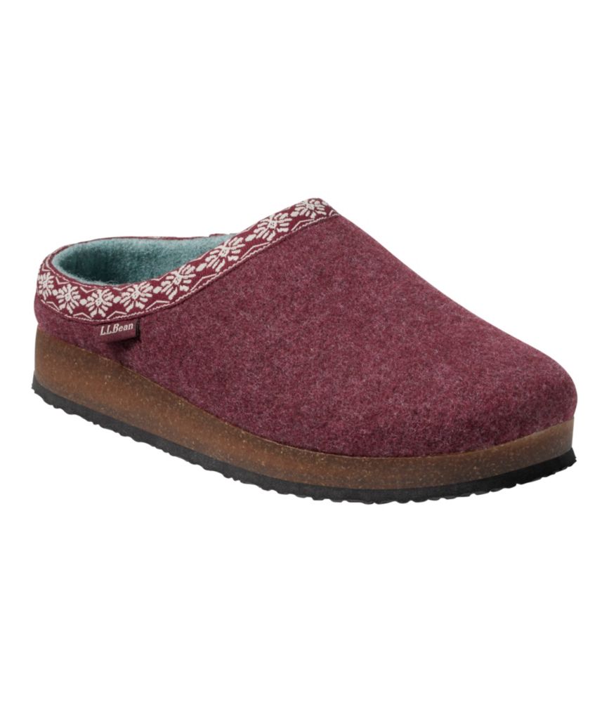 Women's L.L.Bean Wool Slipper Clog