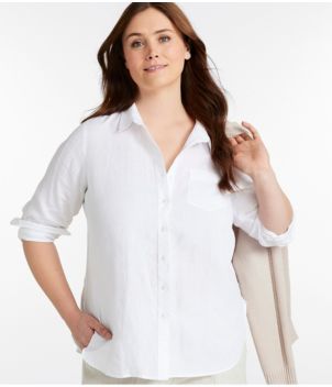 Women's Premium Washable Linen Shirt, Tunic