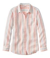 Women's Premium Washable Linen Shirt, Tunic at L.L. Bean