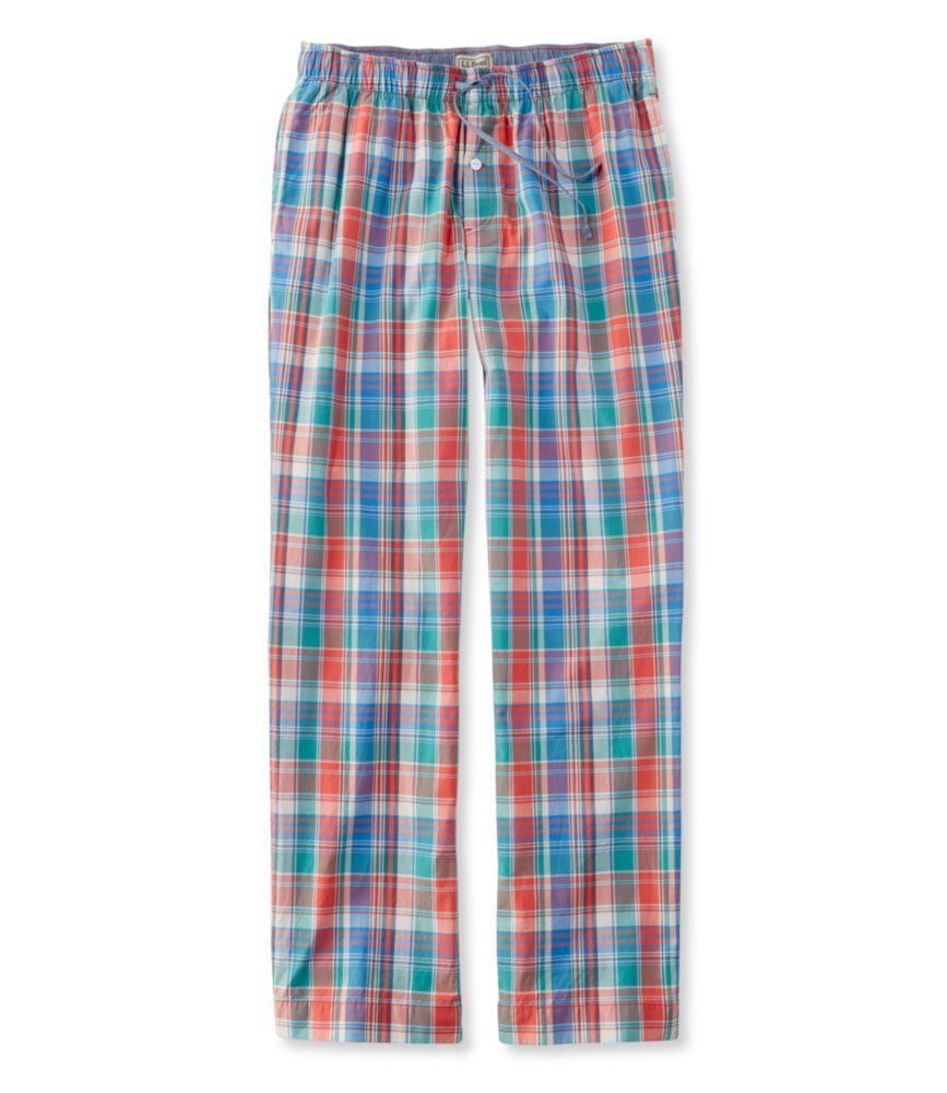 men's madras plaid pants