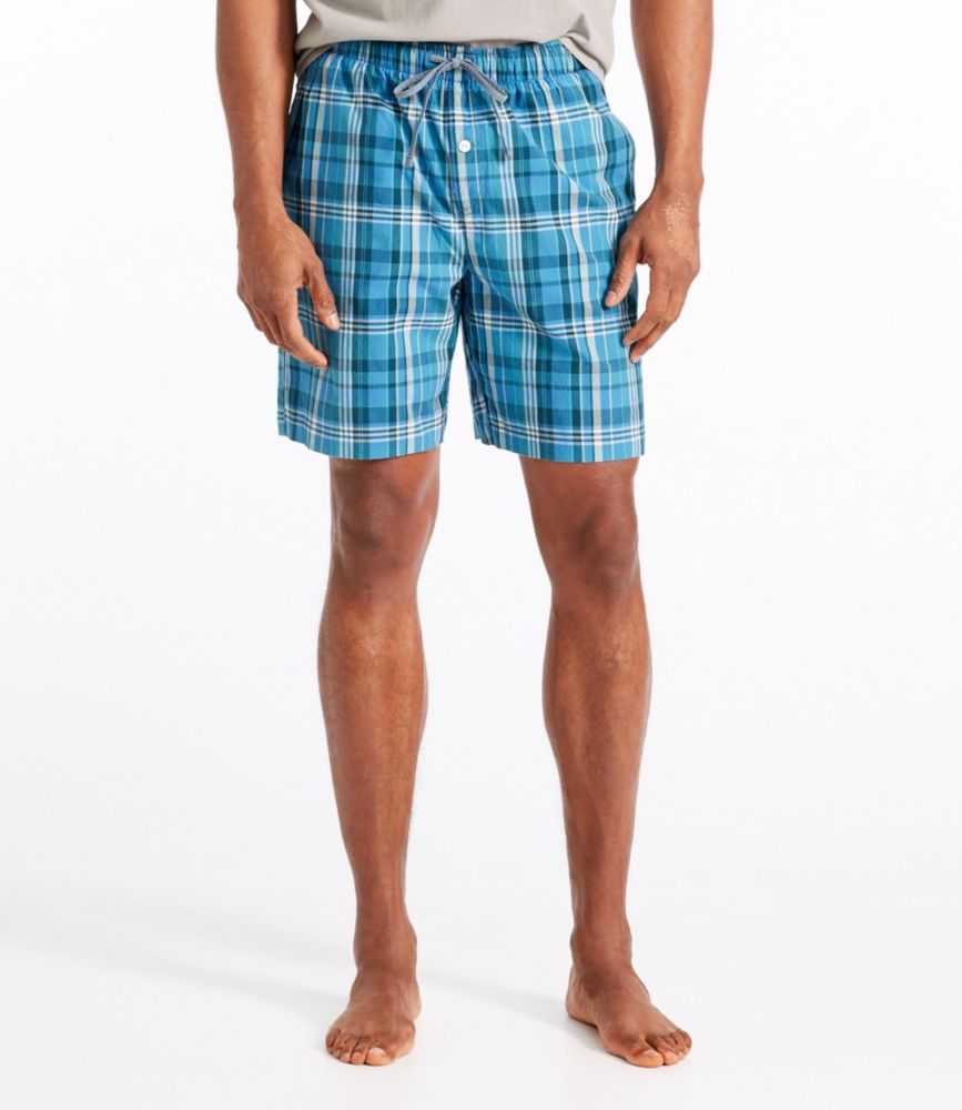 Men's Madras Pajama Shorts, Plaid