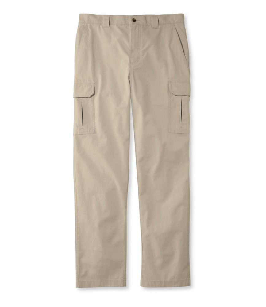 Men's Tropic-Weight Cargo Pants, Classic Fit, Straight Leg, Khaki, small image number 1