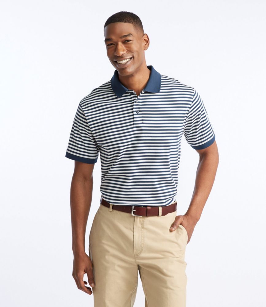 ll bean men's pima cotton polo shirts