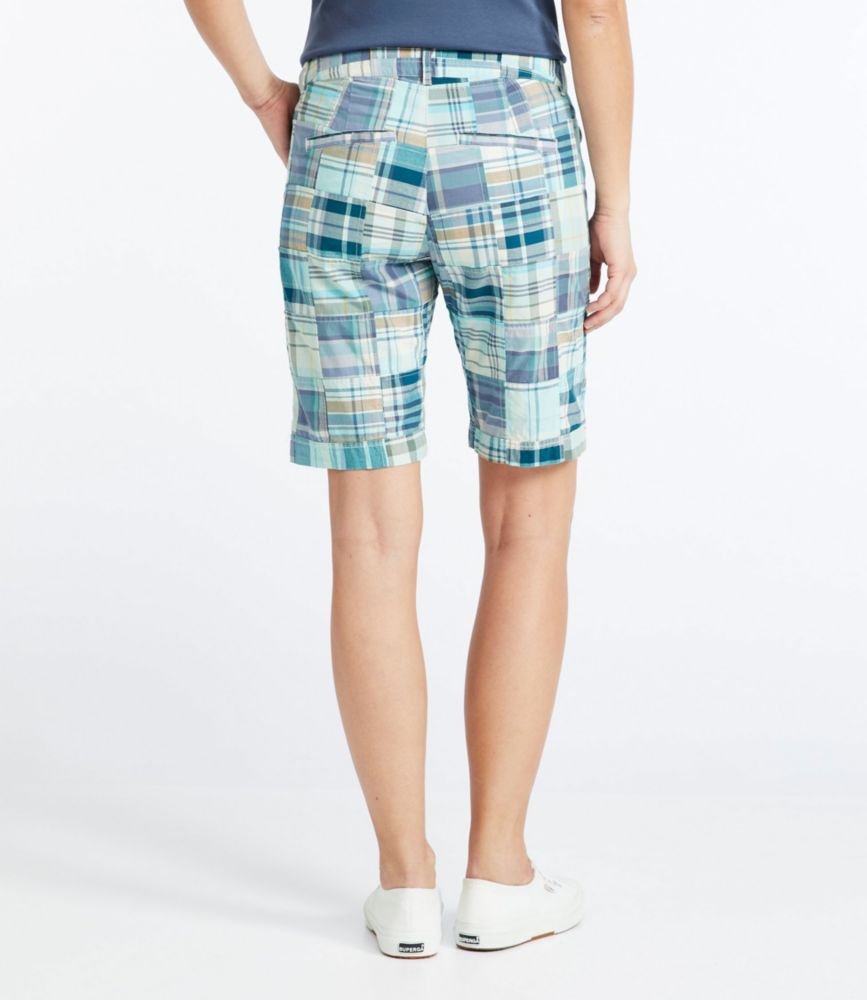 women's madras shorts