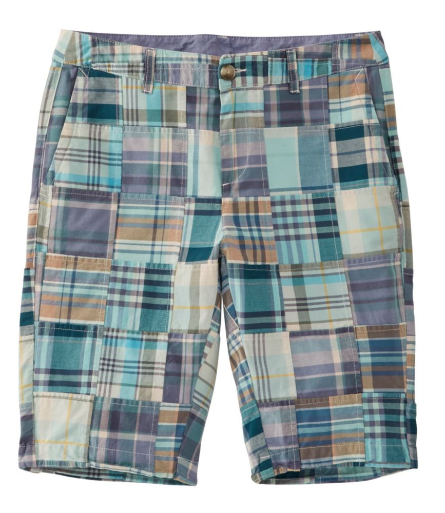 plaid chino shorts