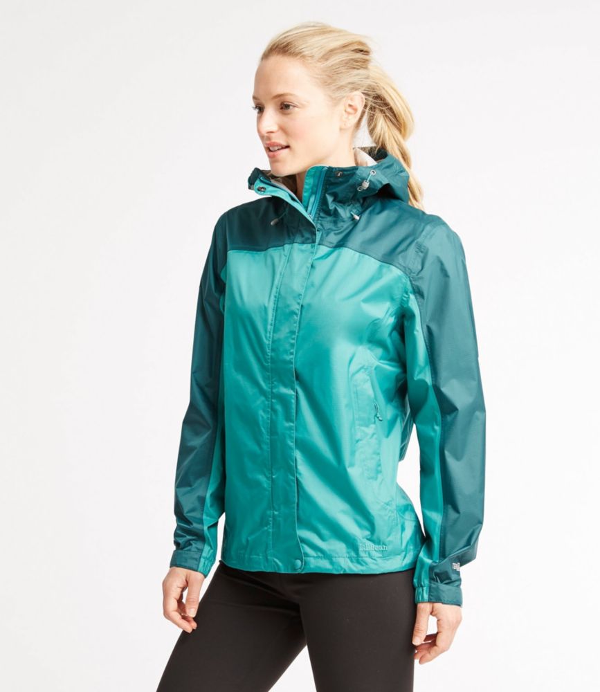 ll bean women's trail model rain jacket