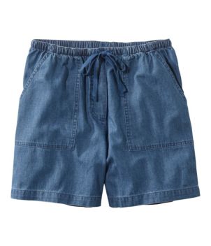 Women's Sunwashed Denim Shorts