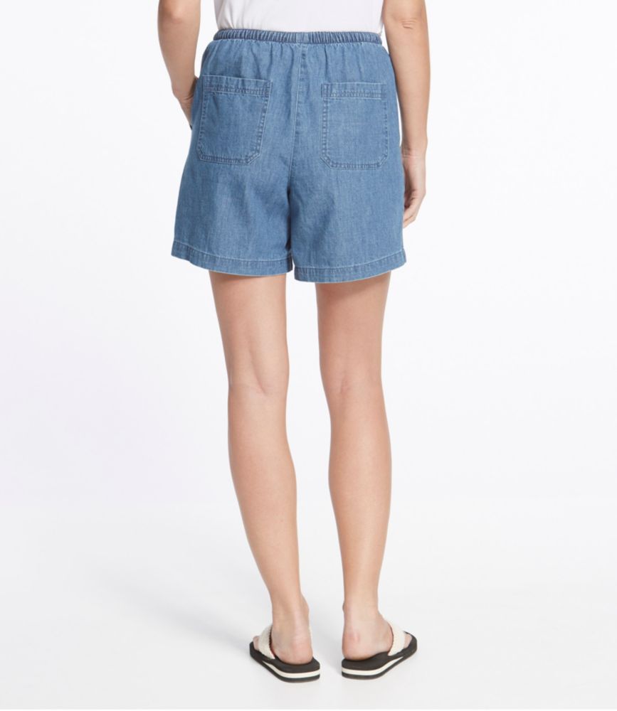 Women's Sunwashed Denim Shorts