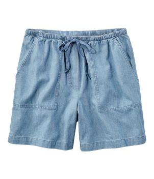 Women's Sunwashed Denim Shorts