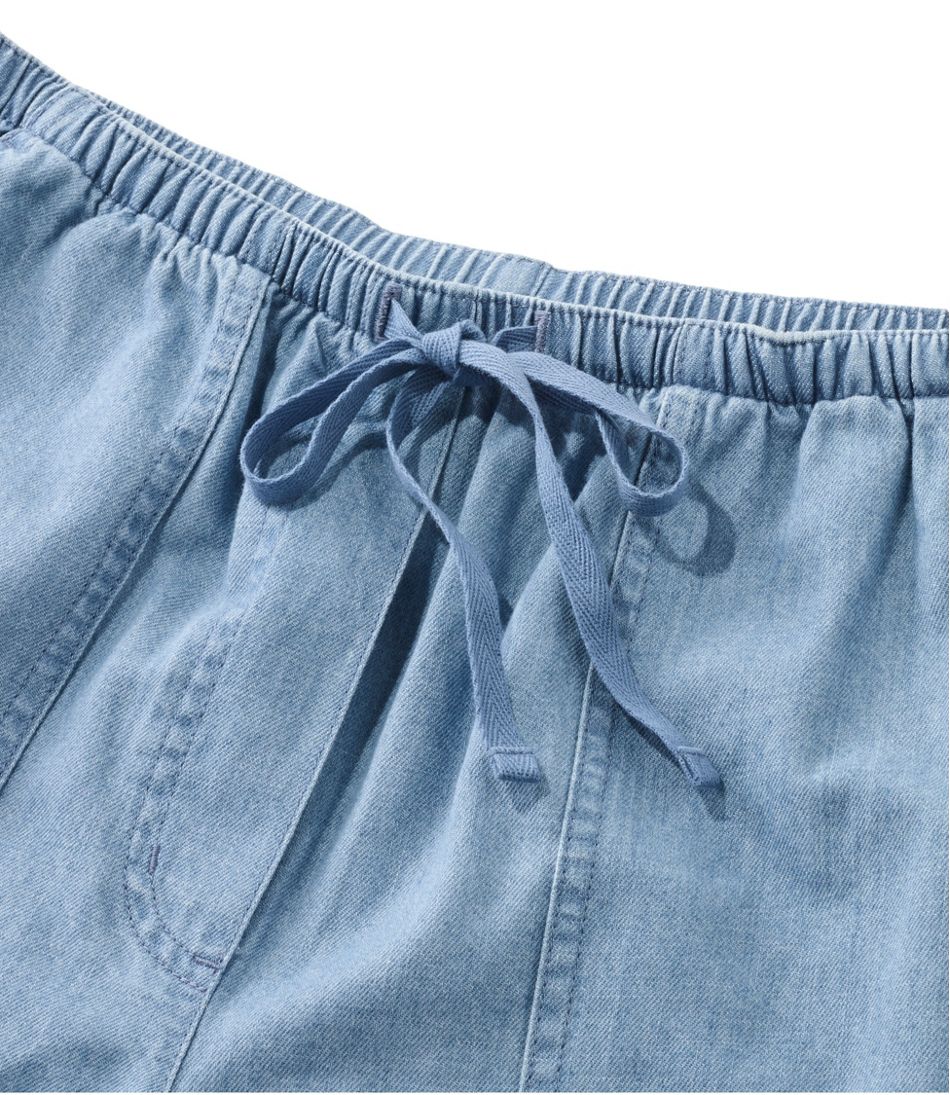 Women's Sunwashed Denim Shorts