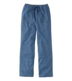 Women's Sunwashed Denim Pants, Straight-Leg at L.L. Bean