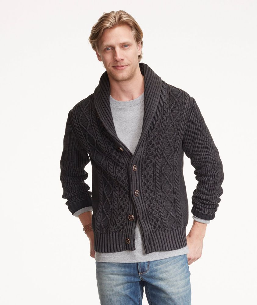 ll bean fisherman sweater mens