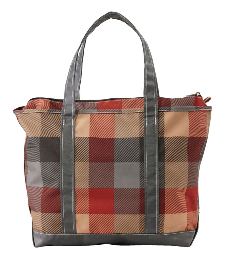 Everyday Lightweight Tote, Plaid, Red Buffalo Plaid, small image number 3