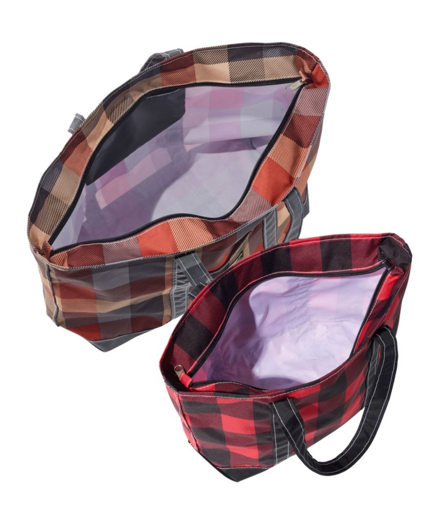 Everyday Lightweight Tote, Plaid, , small image number 3