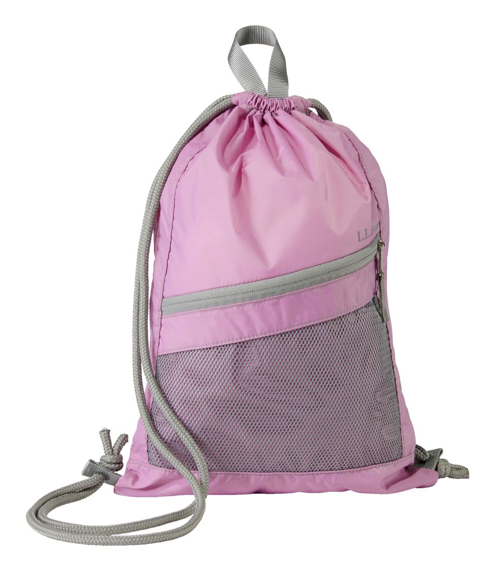 Pink hot sale string bag