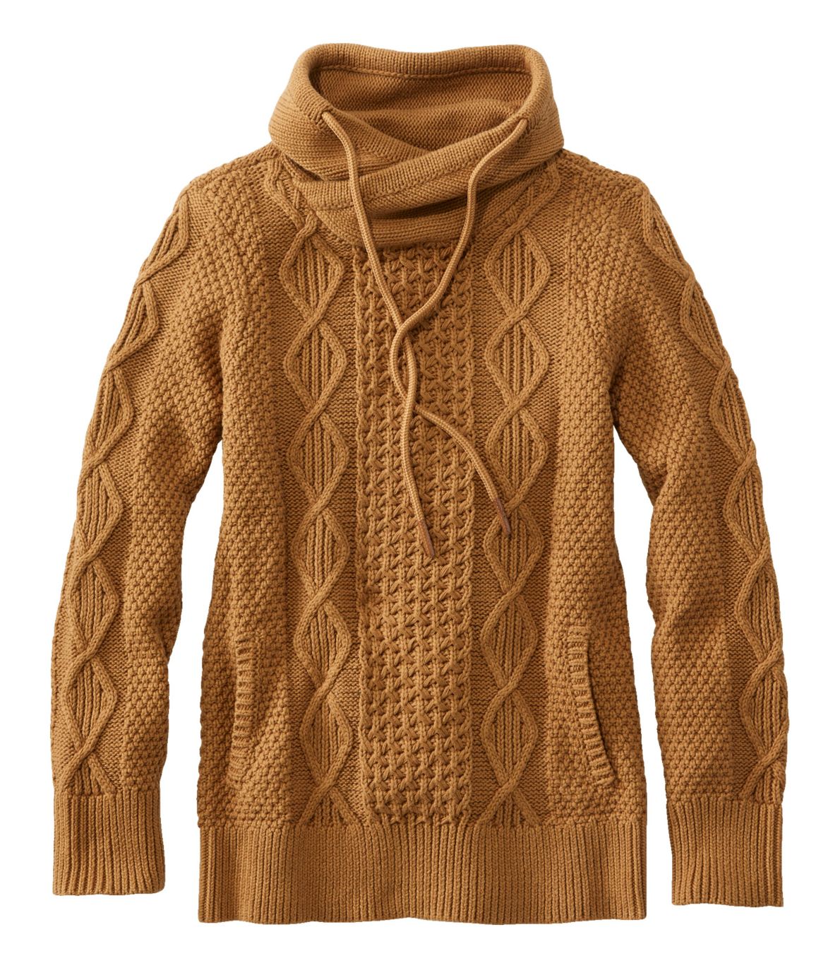 Women's Signature Cotton Funnelneck Sweater