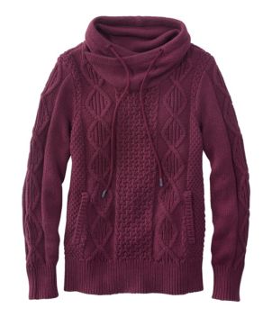 Women's Signature Cotton Funnelneck Sweater