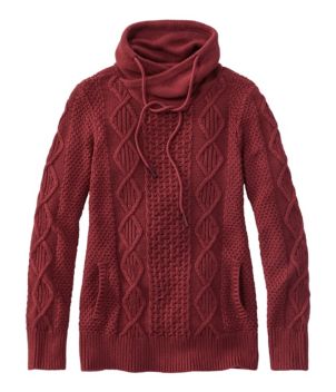 Women's Signature Cotton Funnelneck Sweater