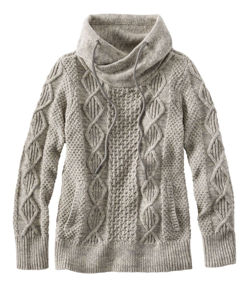 Women's Signature Cotton Funnelneck Sweater