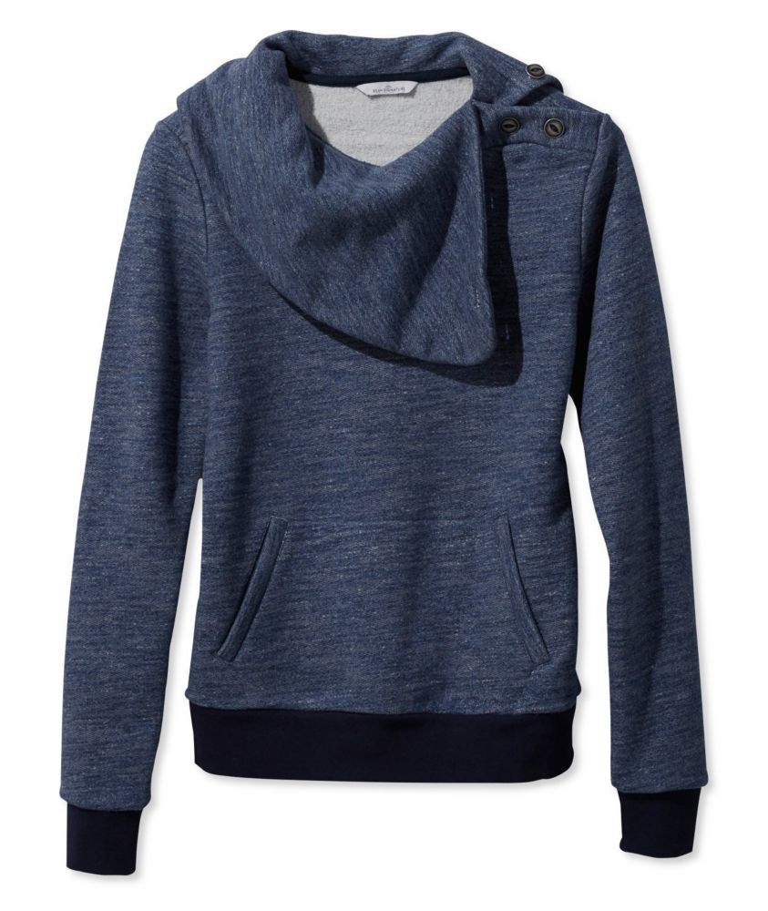 ll bean cowl neck sweatshirt