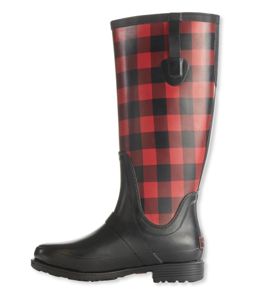 rain boots with lining inside