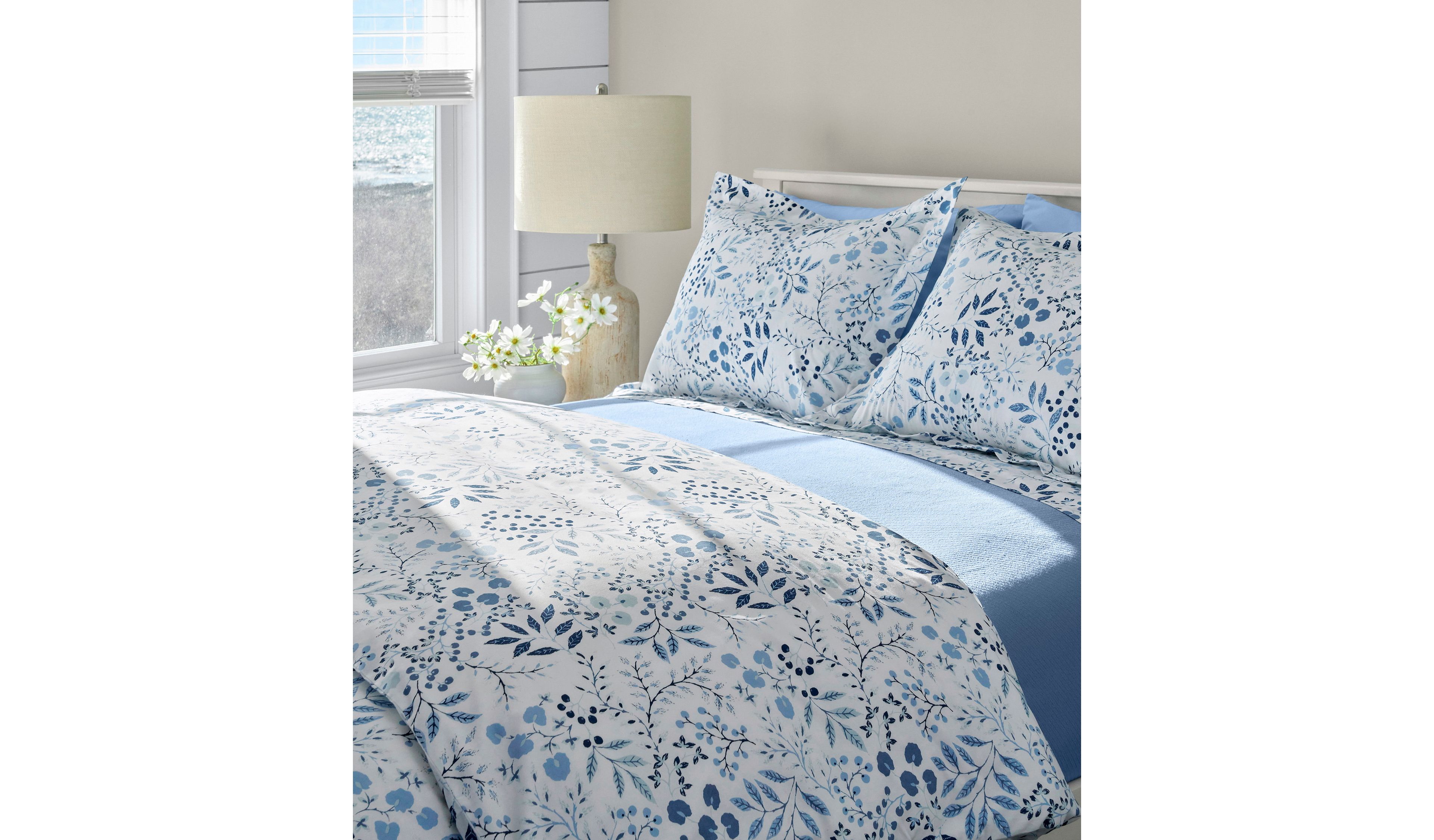 280-Thread-Count Pima Cotton Percale Sheet Set, Print