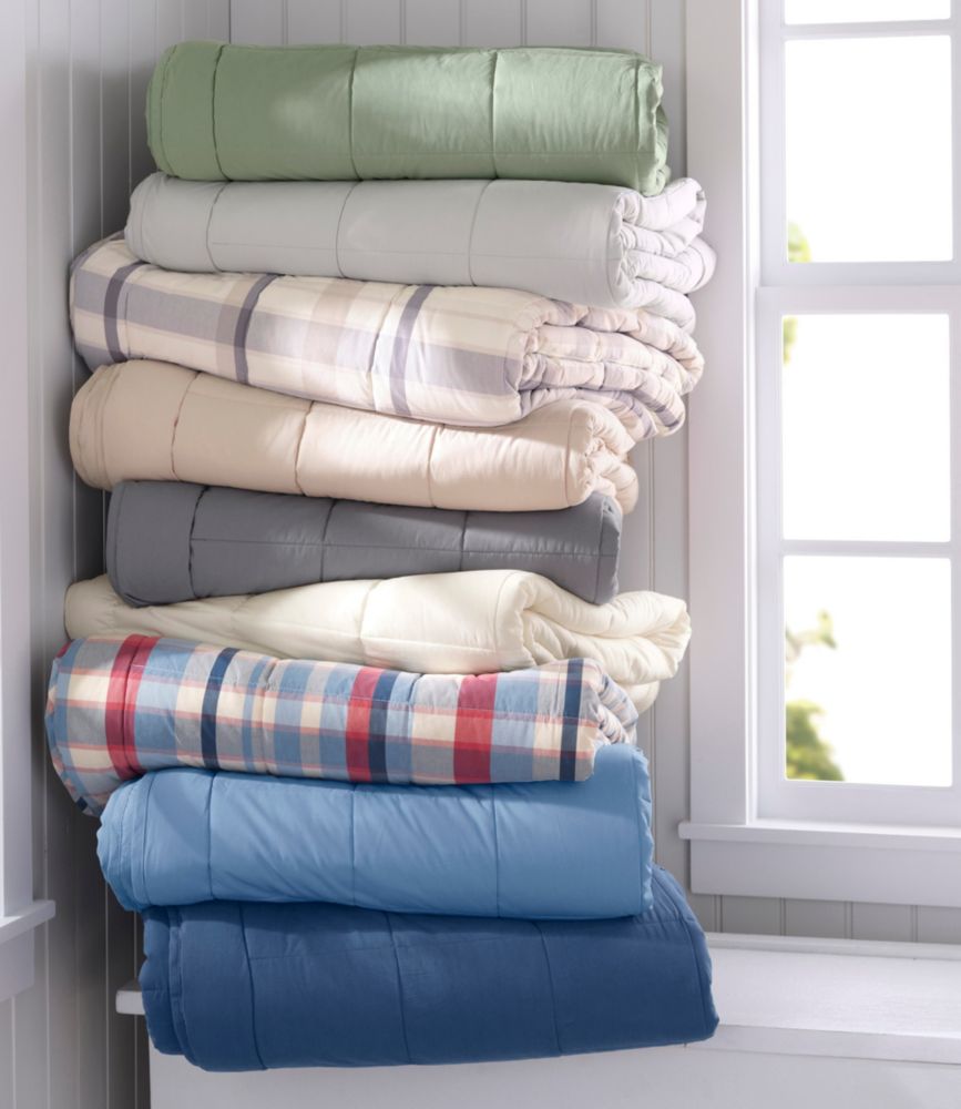 Ultrasoft Cotton Comforter, Plaid