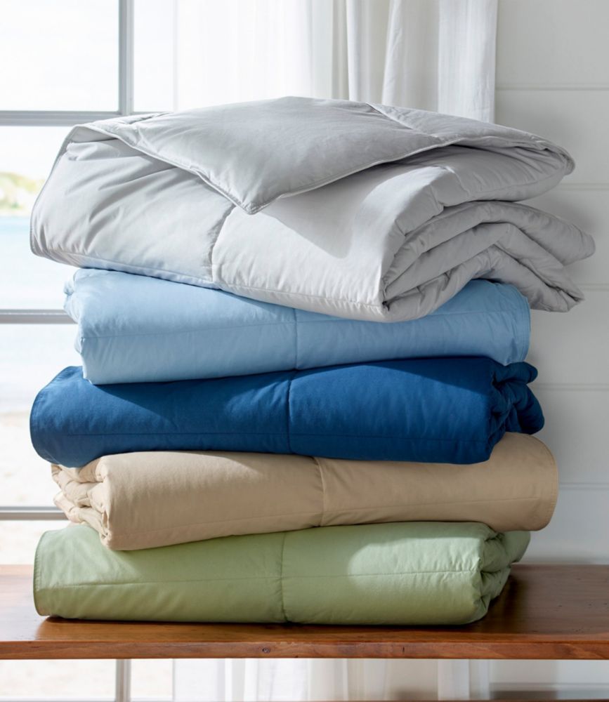 Classic Colors PrimaLoft Comforter, Silver Moon, small image number 5