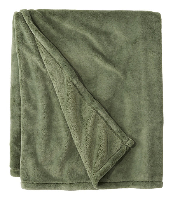 Wicked Plush Throw, Deep Olive, largeimage number 0