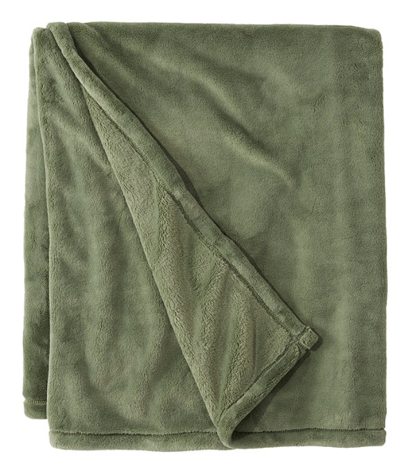 Wicked Plush Throw, Deep Olive, large image number 0