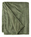 Wicked Plush Throw, Deep Olive, small image number 0