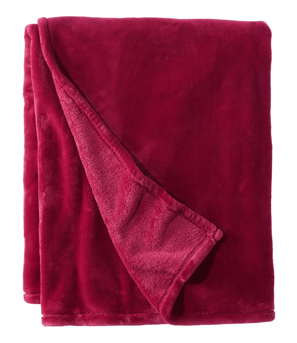 Wicked Plush Throw Mountain Red Large, Fleece | L.L.Bean