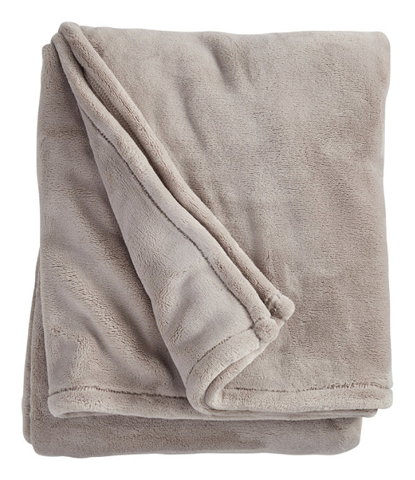 Wicked Plush Throw, Woodsmoke, large image number 0