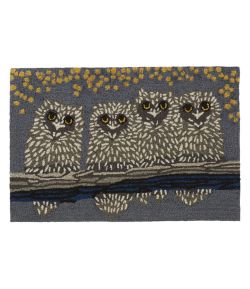 Indoor/Outdoor Vacationland Rug, Owl