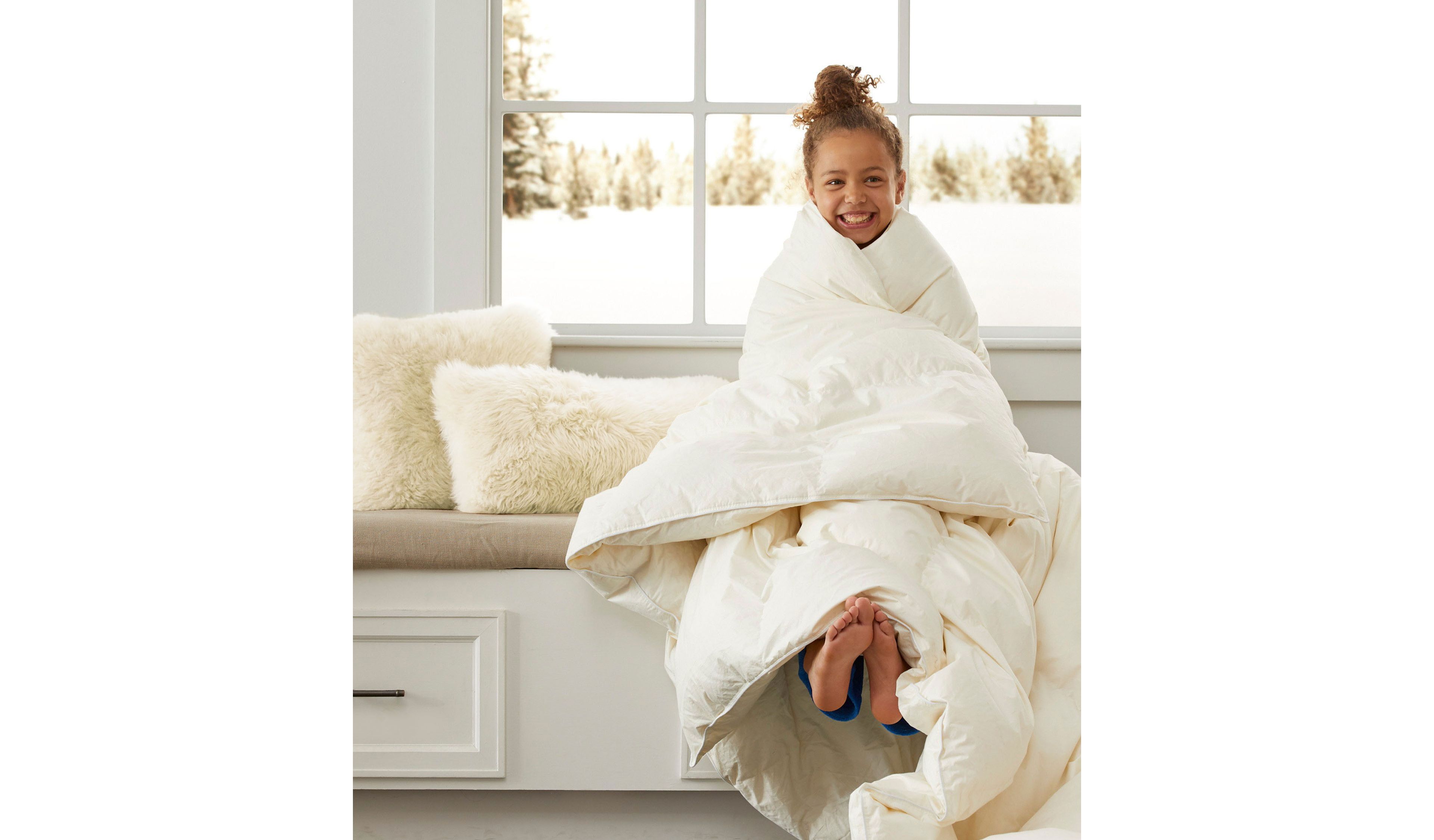 Sheepskin Throw Pillow