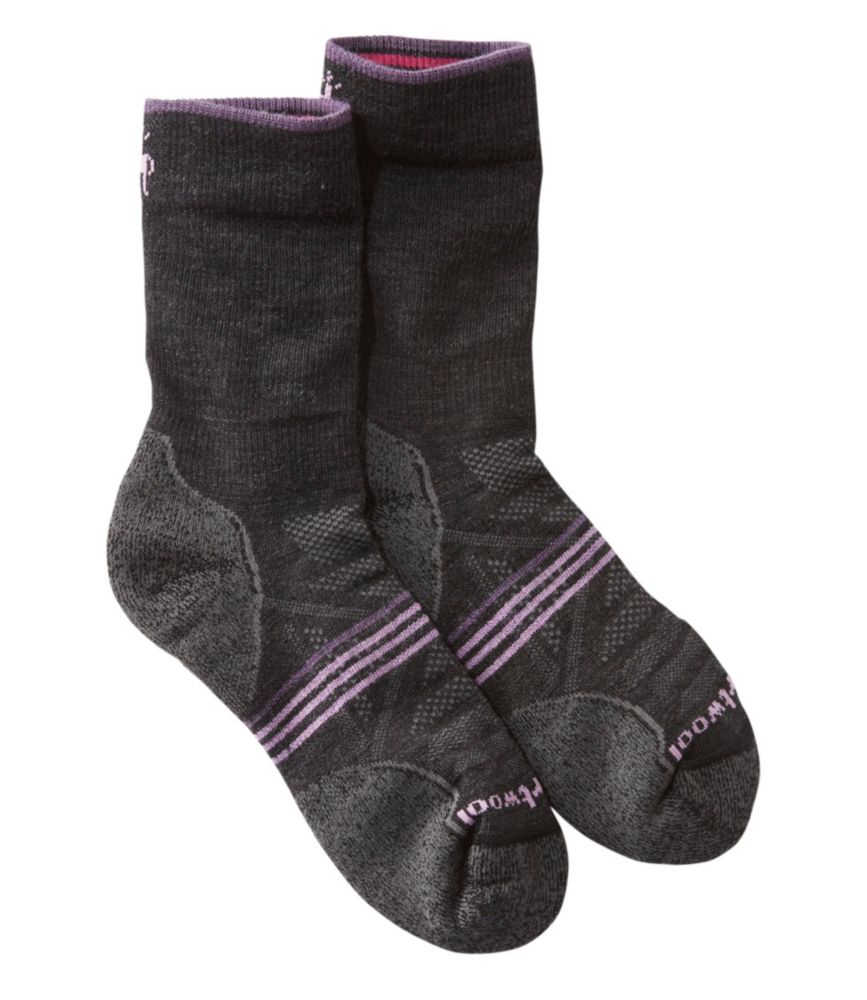 Women's SmartWool PhD Outdoor Socks, Lightweight Crew Socks at L.L.Bean